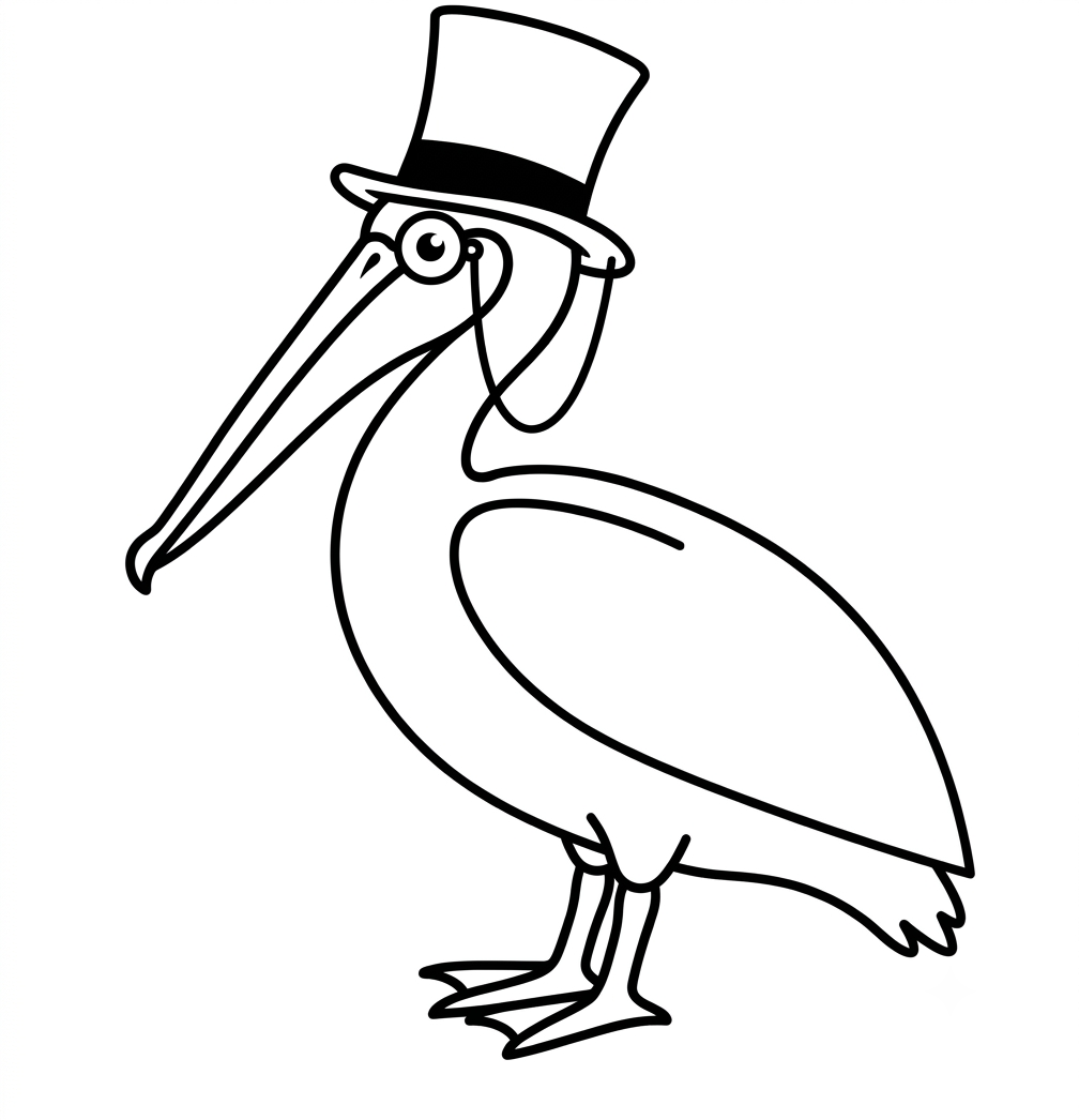 Elegant Pelican